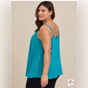 Torrid georgette swing tank